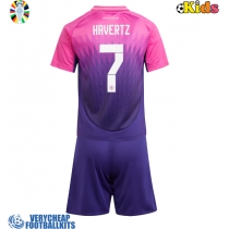 Germany Kai Havertz #7 Replica Away Minikit Euro 2024 Short Sleeve (+ pants)